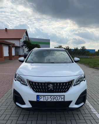 Peugeot 3008 cena 61990 przebieg: 136200, rok produkcji 2017 z Turek małe 596